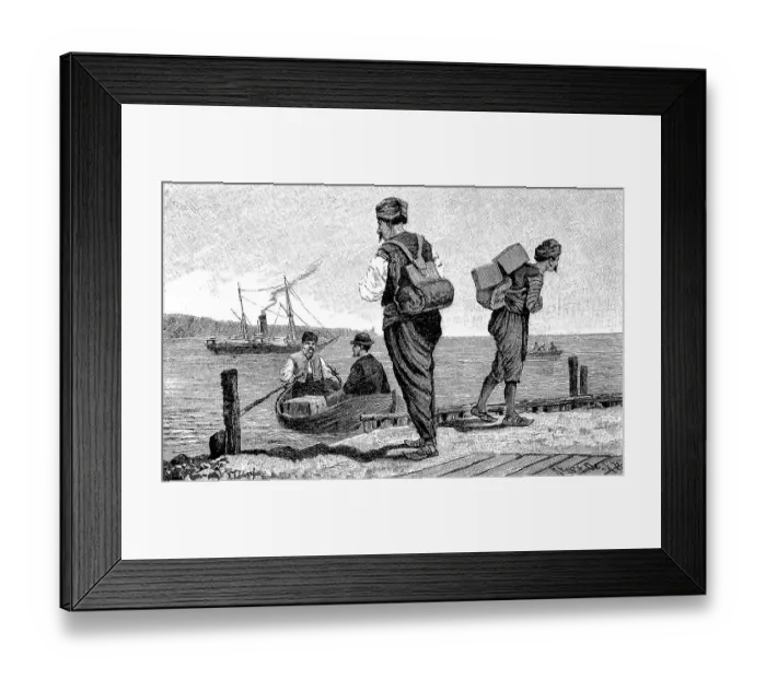 Framed Print : Turkish merchants in Varna, Bulgaria Framed Print : Turkish merchants in Varna, Bulgaria