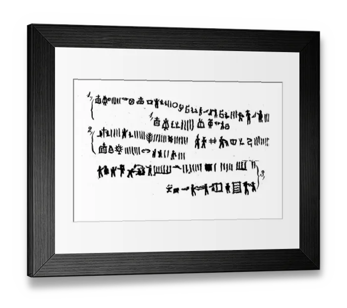 Framed Print : Alphabet of the Aymara language from South America Framed Print : Alphabet of the Aymara language from South America