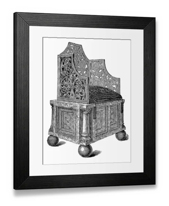 Framed Print : The Kaiserstuhl in Goslar, Germany Framed Print : The Kaiserstuhl in Goslar, Germany