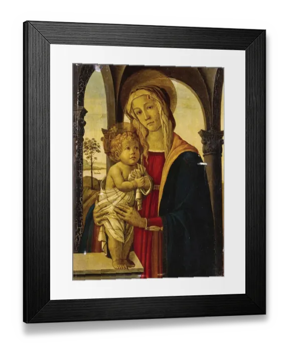 Framed Print : Madonna with Child, Madonna and Child Framed Print : Madonna with Child, Madonna and Child