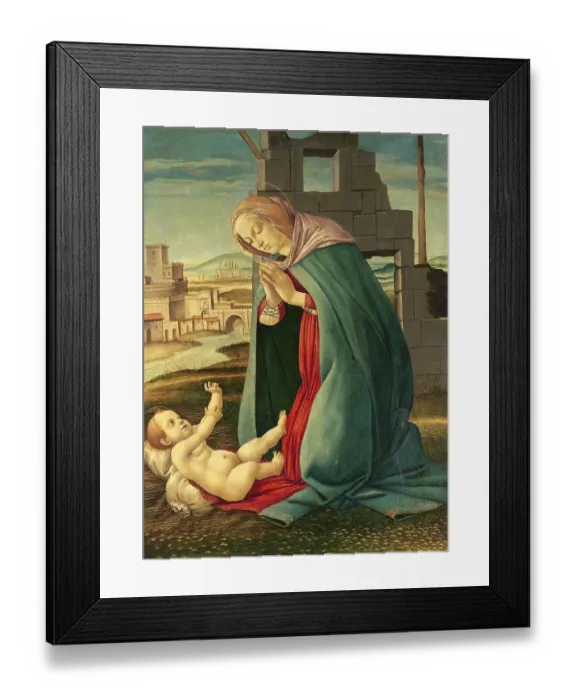 Framed Print : The Nativity (late 15th century) Framed Print : The Nativity (late 15th century)