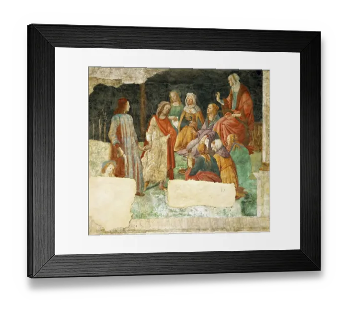 Framed Print : Junger Mann vor den Sieben Freien Kuensten (ca) Framed Print : Junger Mann vor den Sieben Freien Kuensten (ca)