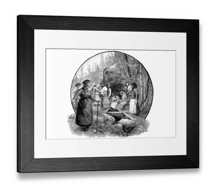 Framed Print : The Jungfernbruendl, Jungfrauenbrunnen Framed Print : The Jungfernbruendl, Jungfrauenbrunnen