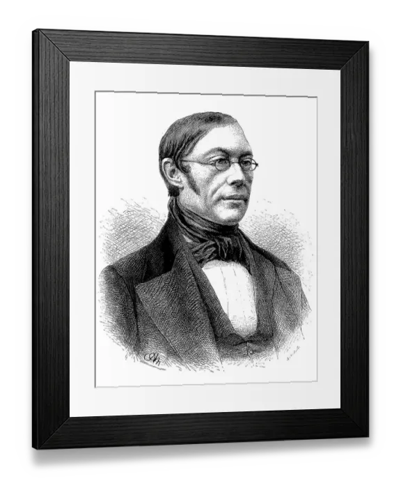 Framed Print : Johann Franz Ahn, 15 December 1796 Framed Print : Johann Franz Ahn, 15 December 1796