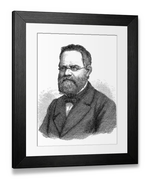 Framed Print : Justus Karl Hasskarl, 6 December 1811