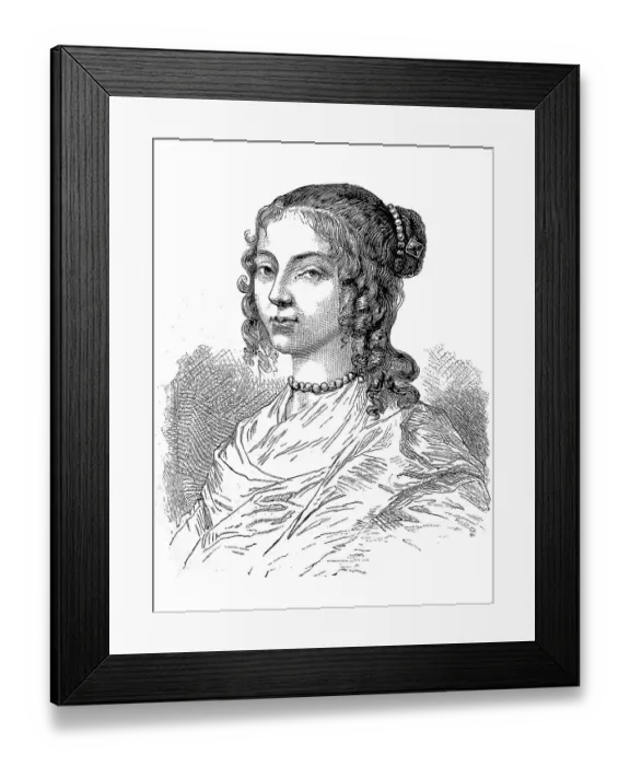 Framed Print : Princess Henrietta of England, Duchess of Orleans