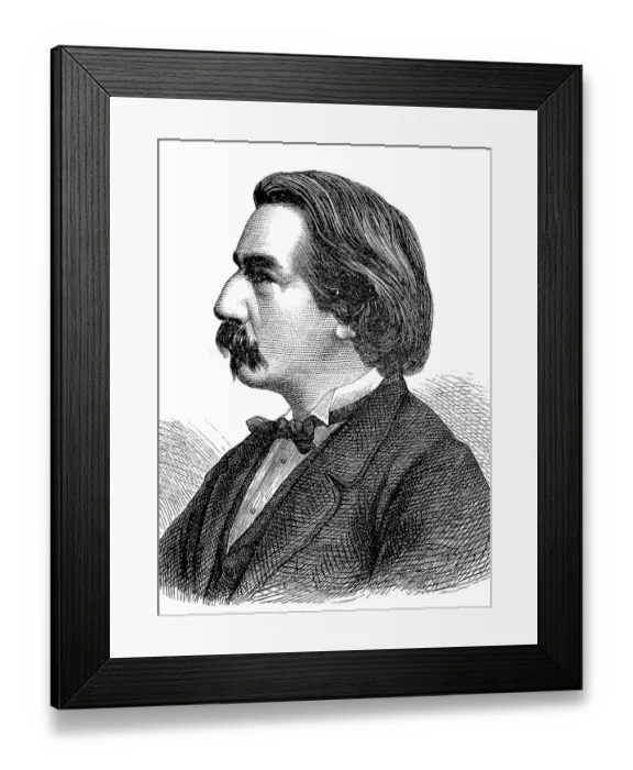 Framed Print : Franz von Holstein, 16 February 1826
