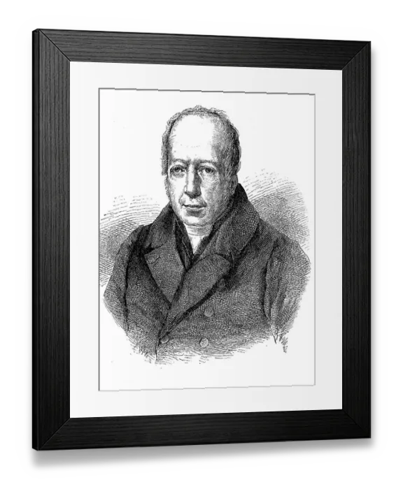 Framed Print : Friedrich Wilhelm Christian Carl Ferdinand von Humboldt