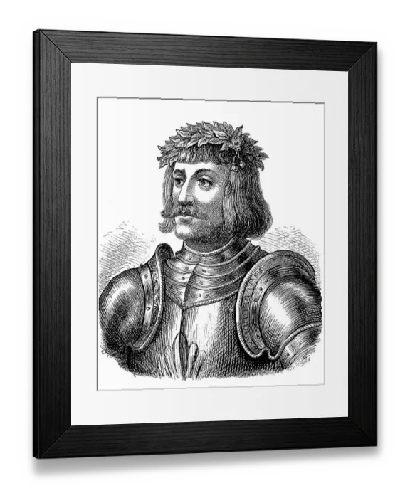 Framed Print : Ulrich von Hutten, 21 April 1488 Framed Print : Ulrich von Hutten, 21 April 1488