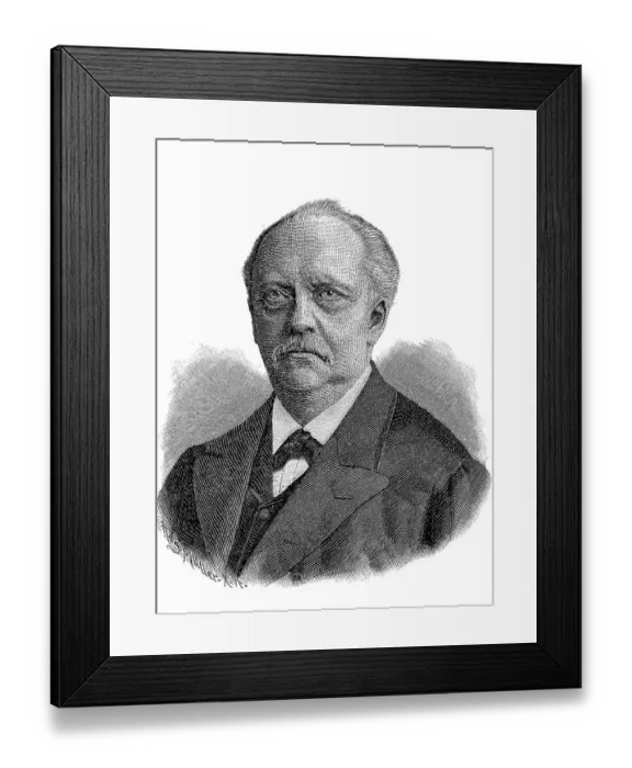 Framed Print : Hermann Ludwig Ferdinand Helmholtz Framed Print : Hermann Ludwig Ferdinand Helmholtz