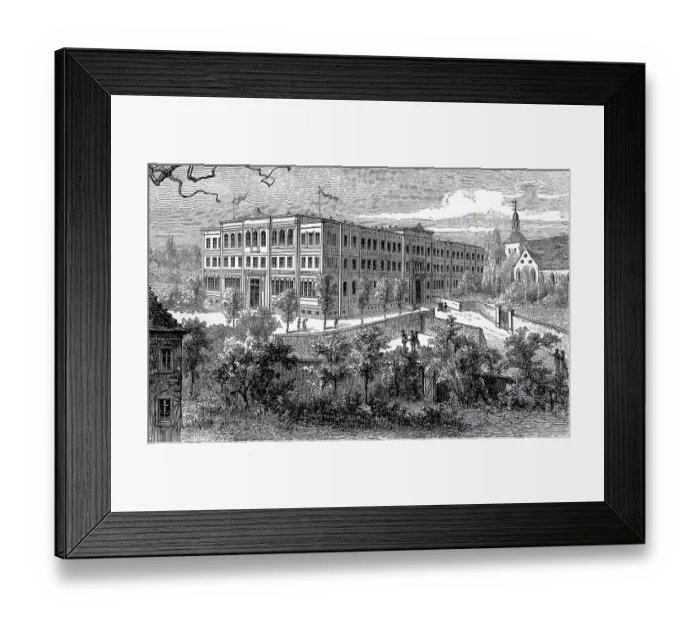 Framed Print : Saechsische Landesgymnasium Sankt Afra zu Meissen Framed Print : Saechsische Landesgymnasium Sankt Afra zu Meissen