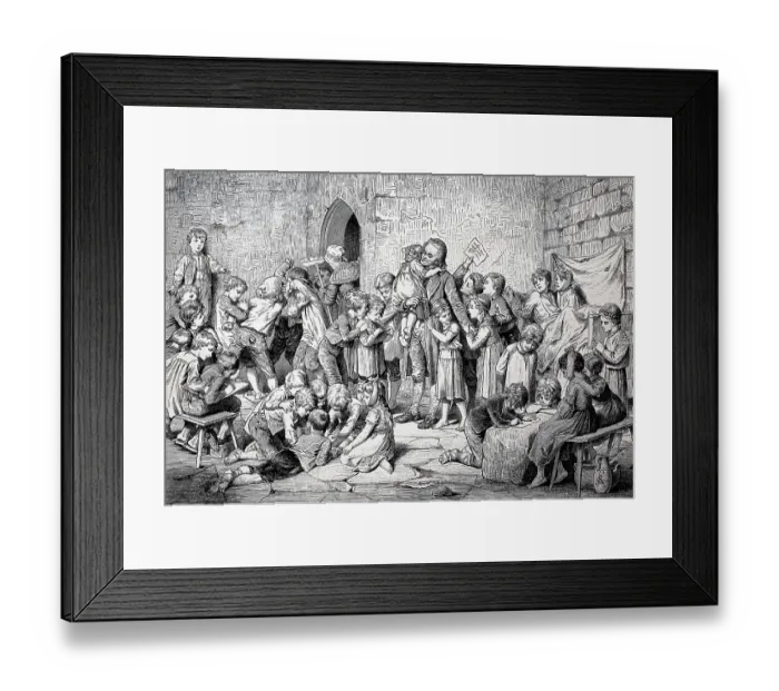 Framed Print : Johann Heinrich Pestalozzi, 12 January 1746 Framed Print : Johann Heinrich Pestalozzi, 12 January 1746