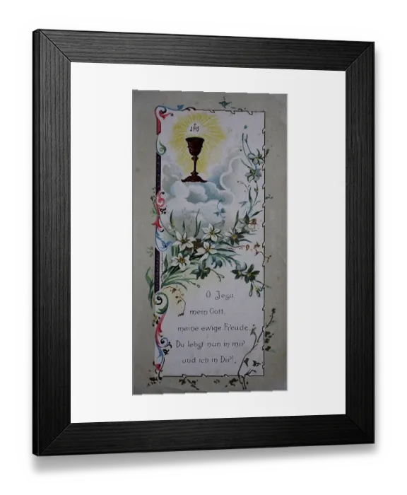 Framed Print : Picture of a saint from Austria Framed Print : Picture of a saint from Austria