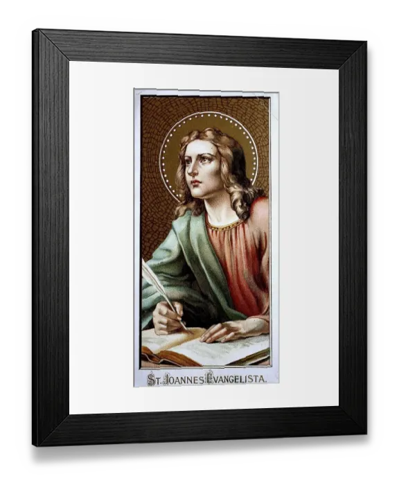 Framed Print : Saint's picture, St John the Evangelist Framed Print : Saint's picture, St John the Evangelist