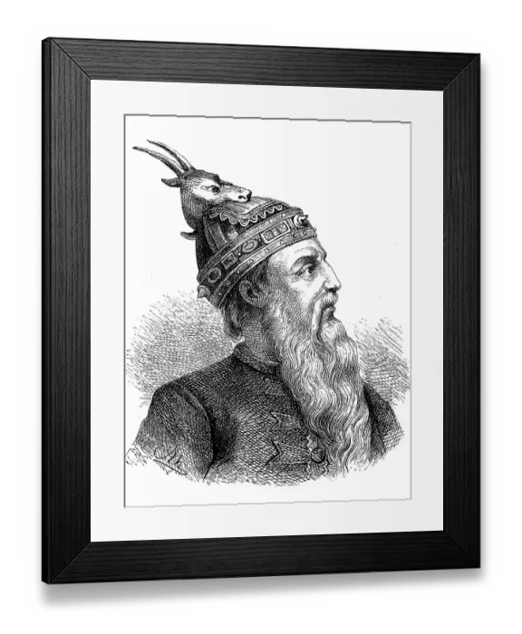 Framed Print : Georg Kastriota, Skanderbeg, 6 May 1405 Framed Print : Georg Kastriota, Skanderbeg, 6 May 1405