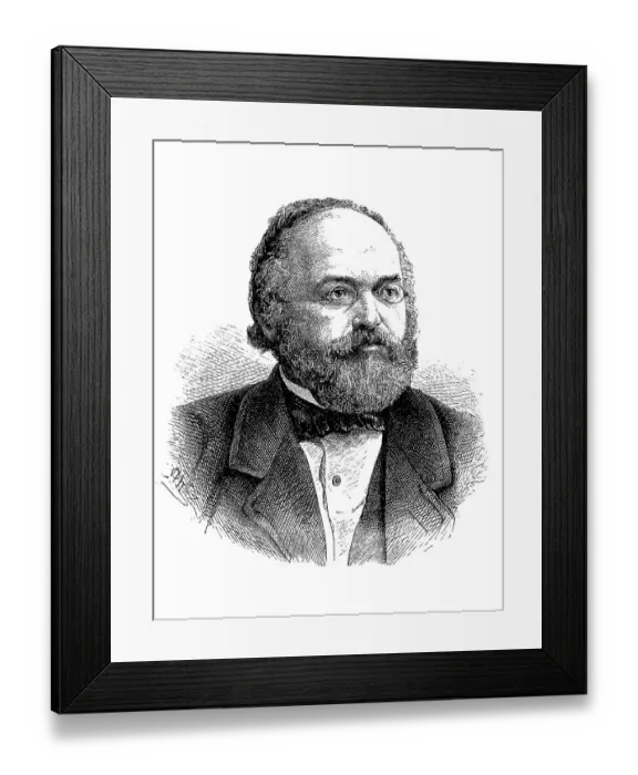 Framed Print : Johann Christian Gottlieb Franz Otto Spamer Framed Print : Johann Christian Gottlieb Franz Otto Spamer