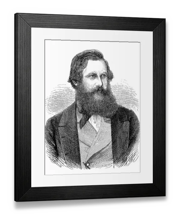 Framed Print : John Hanning Speke, 3 May 1827 Framed Print : John Hanning Speke, 3 May 1827