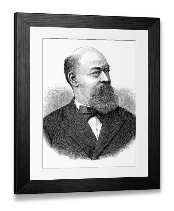 Framed Print : Franz von Suppe, 18 April 1819