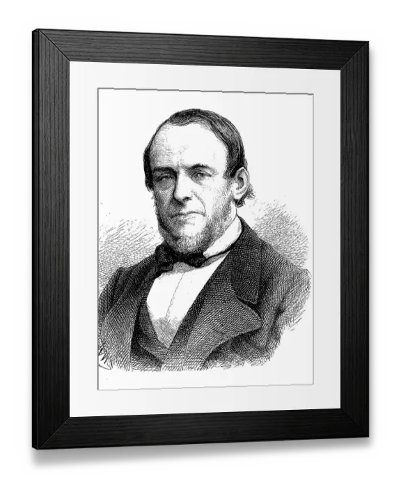 Framed Print : Heinrich Karl Ludolf Sybel, from 1831 von Sybel Framed Print : Heinrich Karl Ludolf Sybel, from 1831 von Sybel