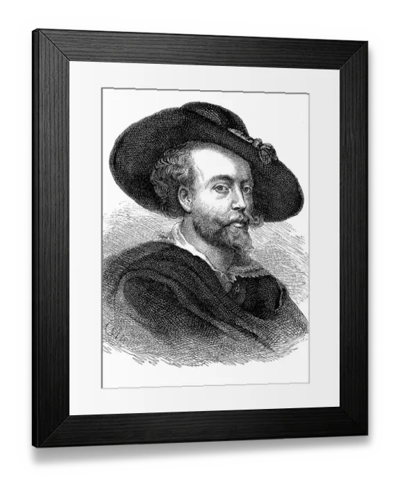 Framed Print : Peter Paul Rubens, 28 June 1577