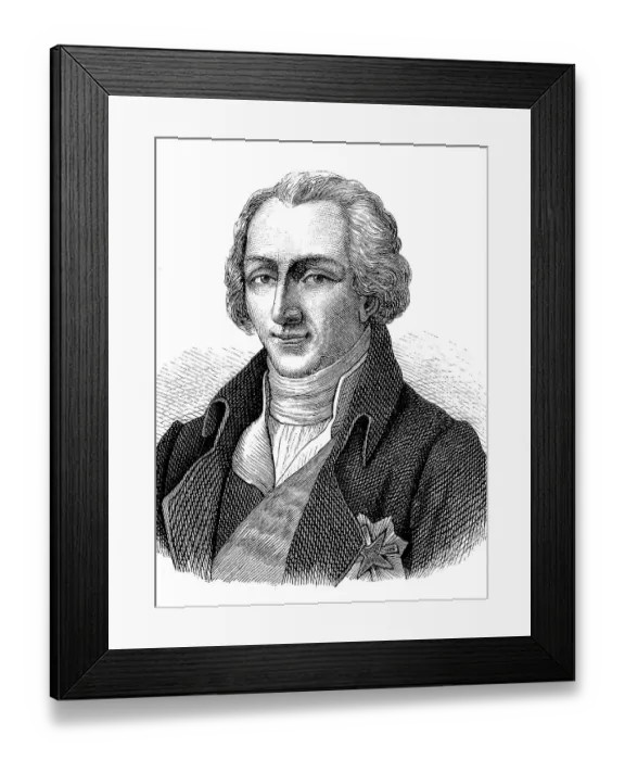Framed Print : Sir Benjamin Thompson, Count Rumford Framed Print : Sir Benjamin Thompson, Count Rumford
