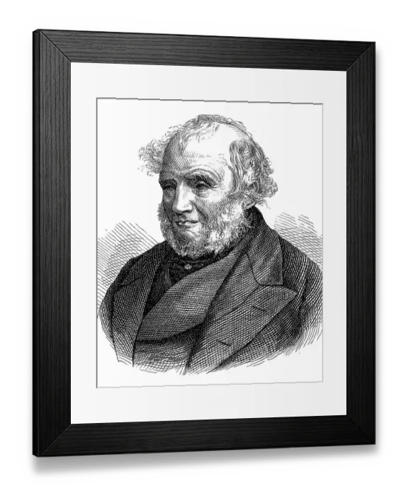 Framed Print : John Russell, 1st Earl Russell Framed Print : John Russell, 1st Earl Russell