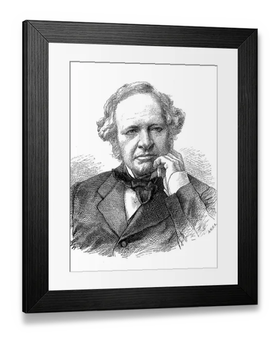 Framed Print : Granville George Leveson-Gower Framed Print : Granville George Leveson-Gower