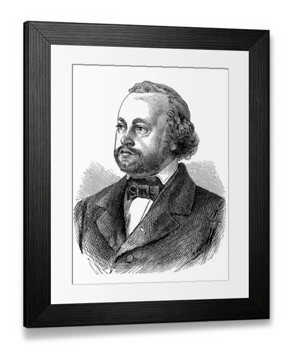 Framed Print : Wolfgang Robert Griepenkerl, 4 May 1810 Framed Print : Wolfgang Robert Griepenkerl, 4 May 1810