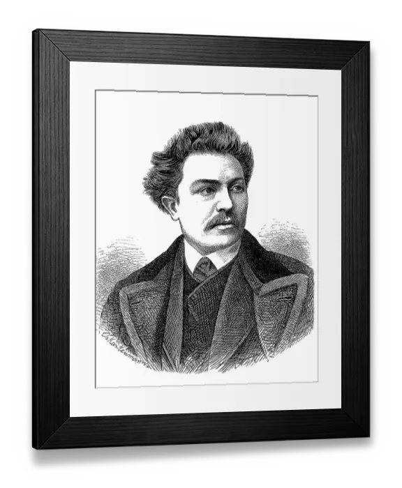Framed Print : Eduard Theodor Gruetzner, since 1916 Ritter von Gruetzner
