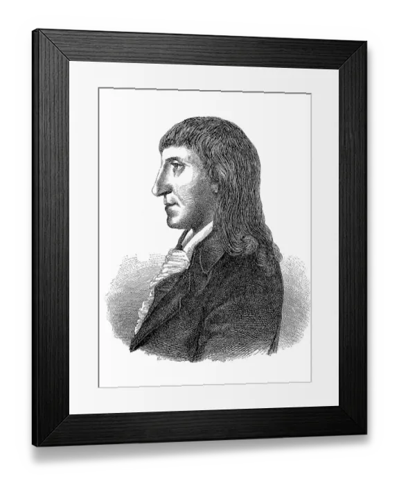 Framed Print : Johann Christoph Friedrich GutsMuths Framed Print : Johann Christoph Friedrich GutsMuths