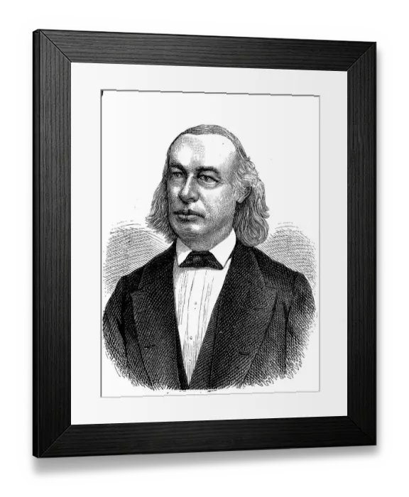 Framed Print : Carl Remigius Fresenius, 28 December 1818
