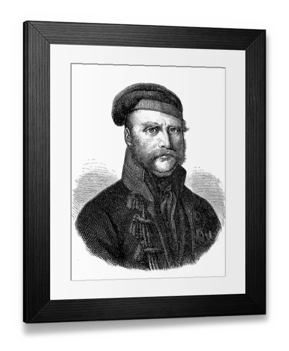 Framed Print : Frederick William of Brunswick