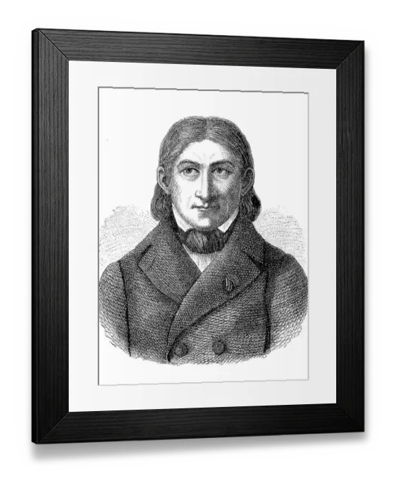 Framed Print : Friedrich Wilhelm August Froebel Framed Print : Friedrich Wilhelm August Froebel