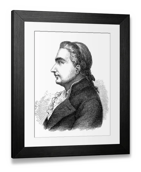 Framed Print : Luigi Aloisio Galvani, 9 September 1737 Framed Print : Luigi Aloisio Galvani, 9 September 1737