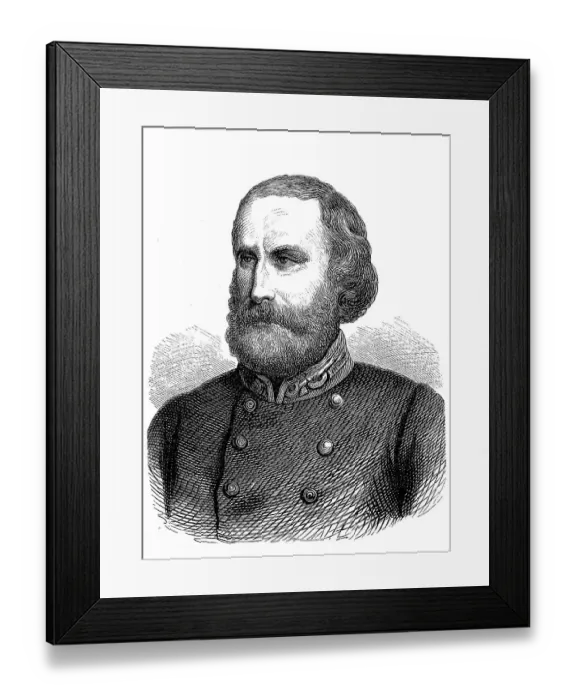 Framed Print : Giuseppe Garibaldi, 4 July 1807