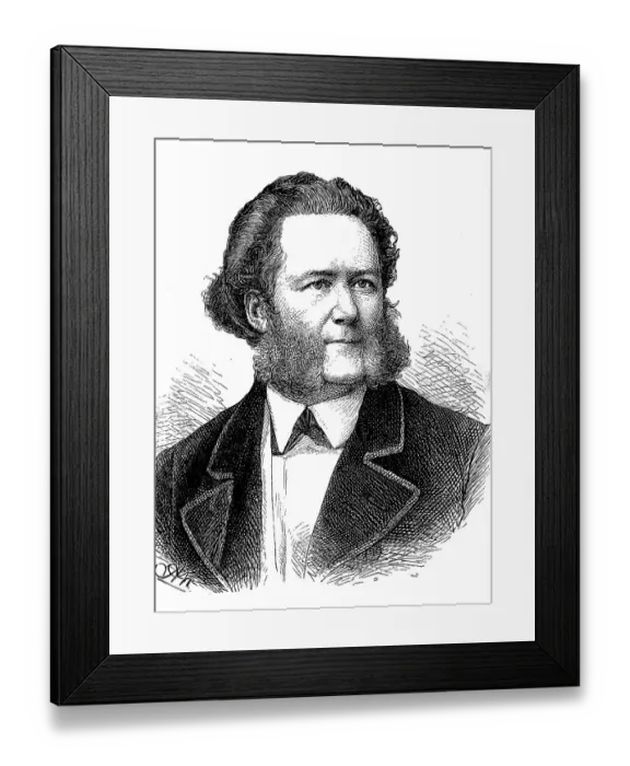 Framed Print : Henrik Johan Ibsen (born 20 March 1828) Framed Print : Henrik Johan Ibsen (born 20 March 1828)