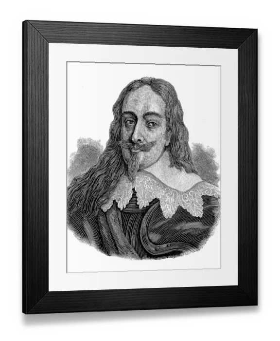 Framed Print : Charles I, Charles I (born 19 November 1600)