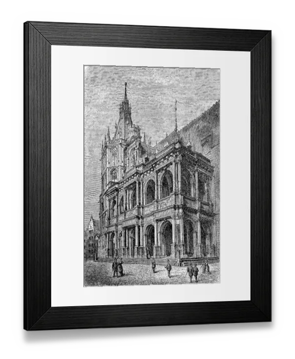 Framed Print : The town hall of Cologne, North Rhine-Westphalia Framed Print : The town hall of Cologne, North Rhine-Westphalia