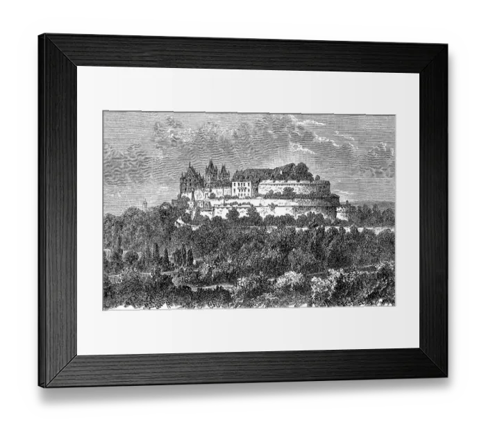 Framed Print : Veste Coburg in Upper Franconia