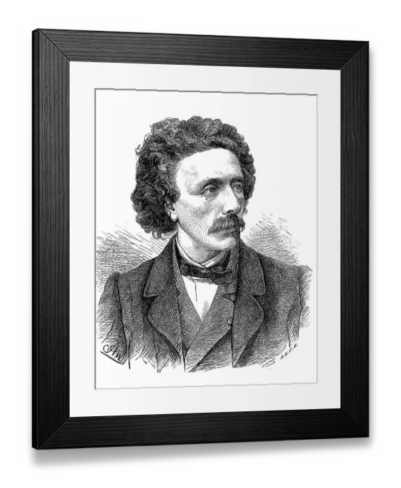 Framed Print : Konrad Knoll, 9 September 1829 Framed Print : Konrad Knoll, 9 September 1829