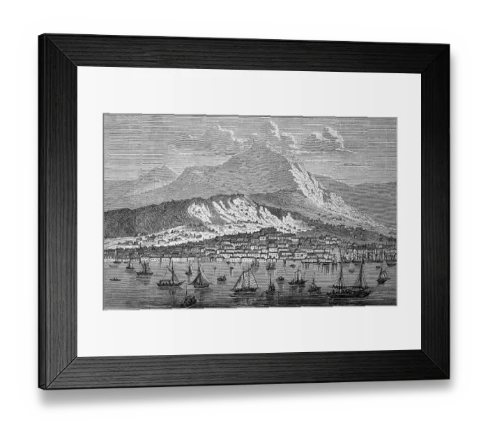 Framed Print : Victoria, the capital of Hong Kong Framed Print : Victoria, the capital of Hong Kong