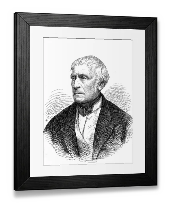 Framed Print : Francois Pierre Guillaume Guizot Framed Print : Francois Pierre Guillaume Guizot