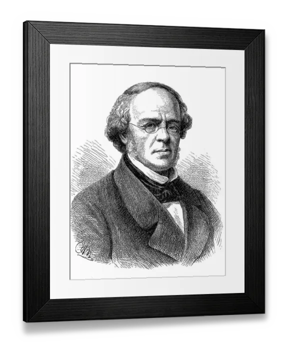 Framed Print : Jacques Francois Elie Fromental Halevy