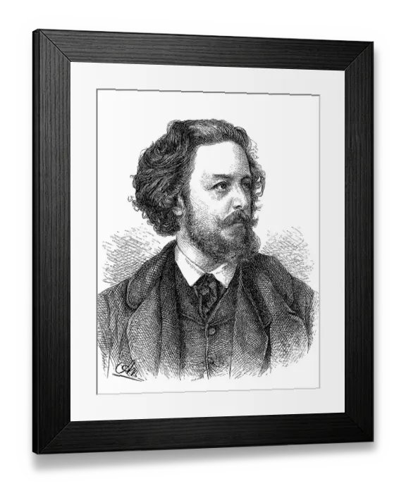 Framed Print : Paul Johann Ludwig Heyse, from 1910 von Heyse