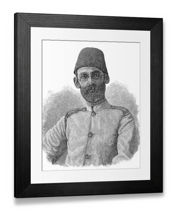 Framed Print : Eduard Karl Oskar Theodor Schnitzer