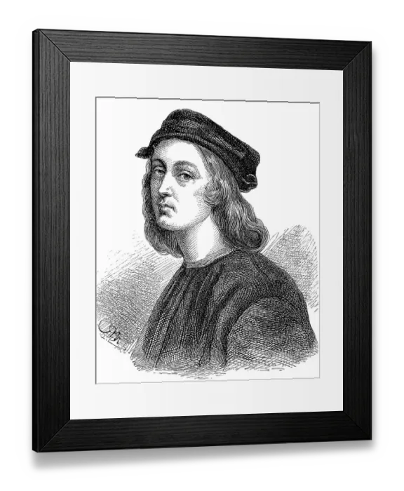 Framed Print : Raffaello Sanzio da Urbino, also known as Raphael da Urbino