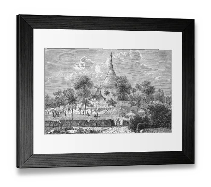 Framed Print : Shwedagon, also Shwedagon-Paya the most important sacred building and the religious centre of Myanmar Framed Print : Shwedagon, also Shwedagon-Paya the most important sacred building and the religious centre of Myanmar