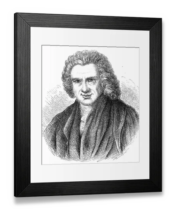 Framed Print : Laurence Sterne, 24 November 1713 Framed Print : Laurence Sterne, 24 November 1713