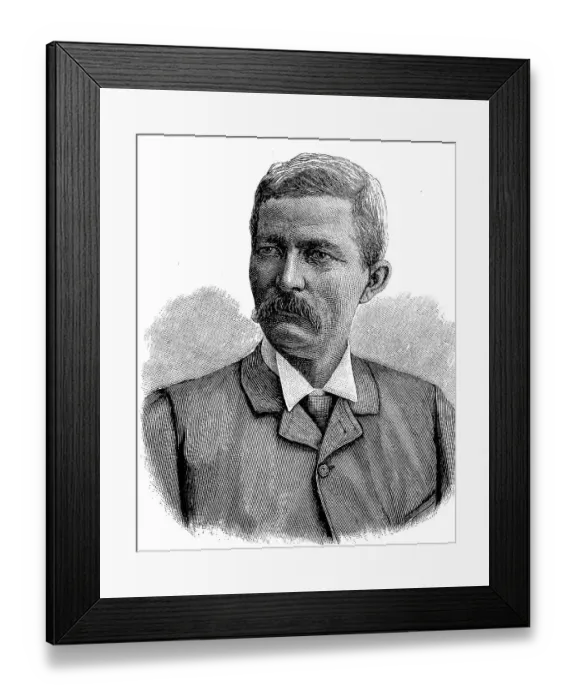 Framed Print : Sir Henry Morton Stanley, John Rowlands in Denbigh Framed Print : Sir Henry Morton Stanley, John Rowlands in Denbigh