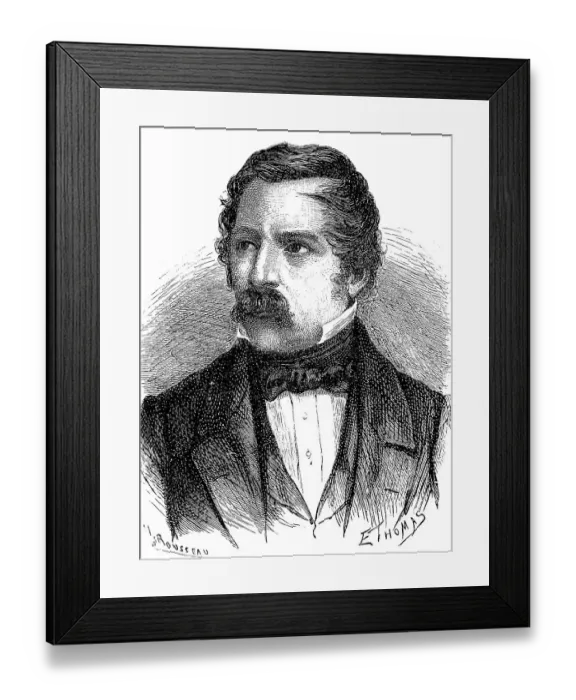 Framed Print : Carl August von Steinheil, 12 October 1801